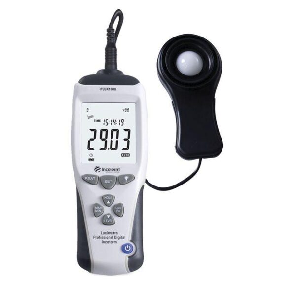 Luxímetro Profissional Digital PLUX1000 | INCOTERM T-LUX-0020