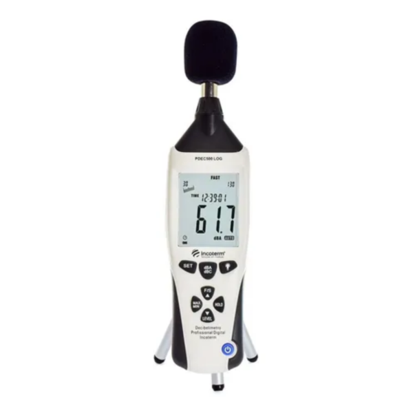 Decibelímetro Profissional Digital Com Datalogger PDEC500 LOG | INCOTERM T-DEC-0030