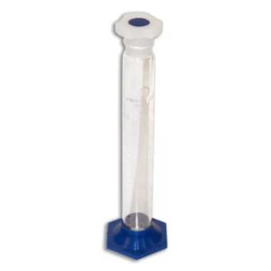 Proveta Graduada de 100ML Com Base e Tampa em Polipropileno | INCOTERM 7276.2