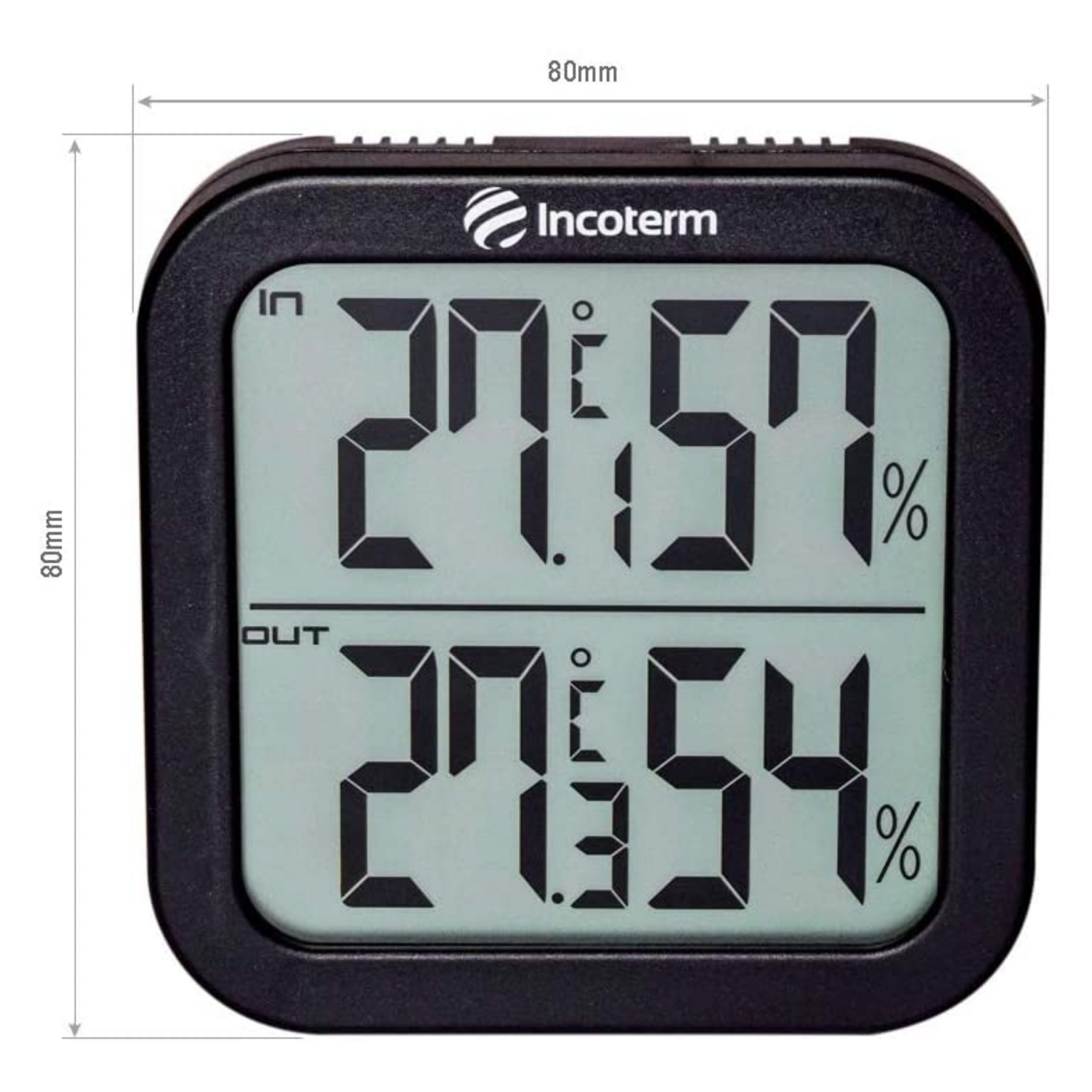Termo-Higrômetro Digital com Temperatura e Umidade Interna e Externa | INCOTERM - Imagem 3