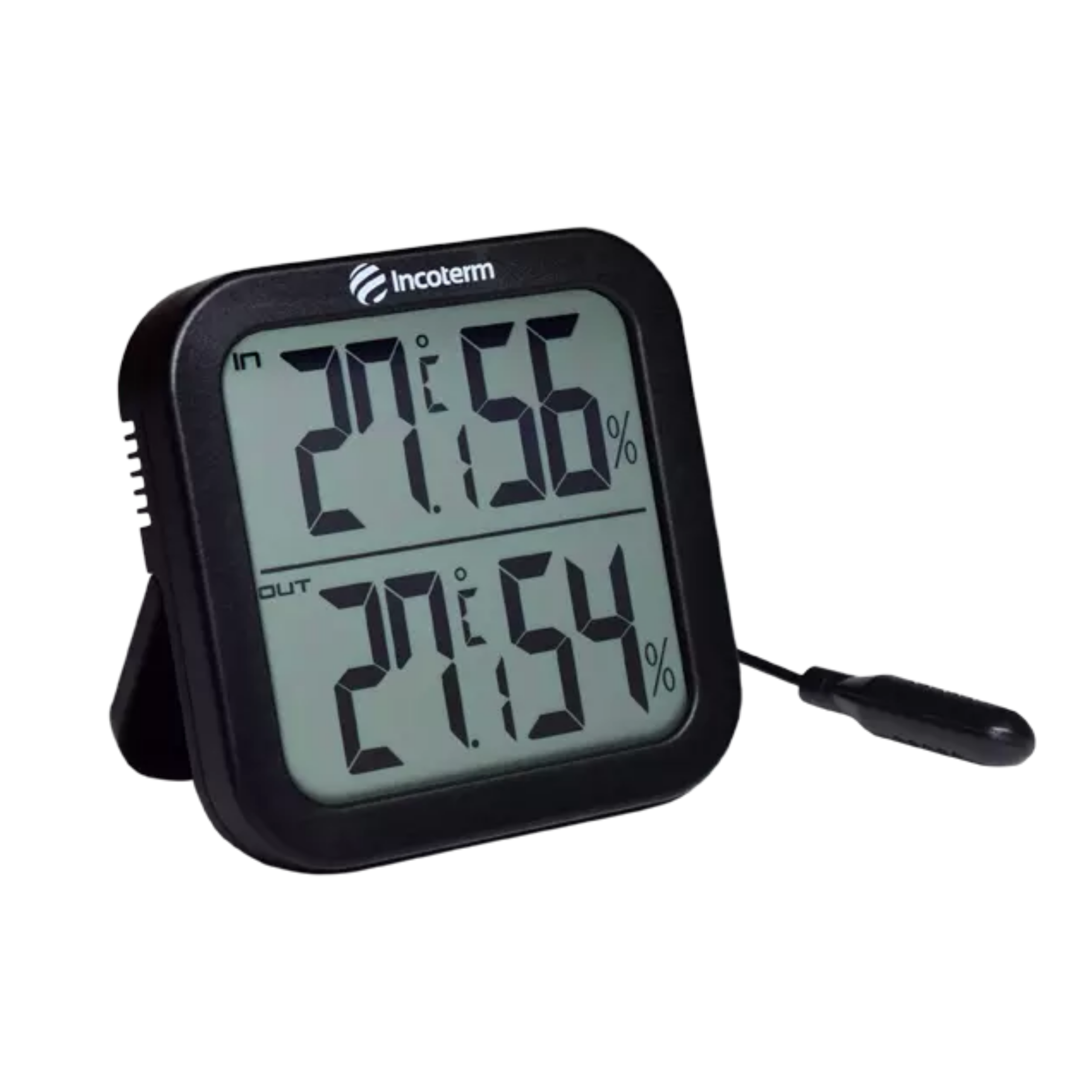 Termo-Higrômetro Digital com Temperatura e Umidade Interna e Externa | INCOTERM