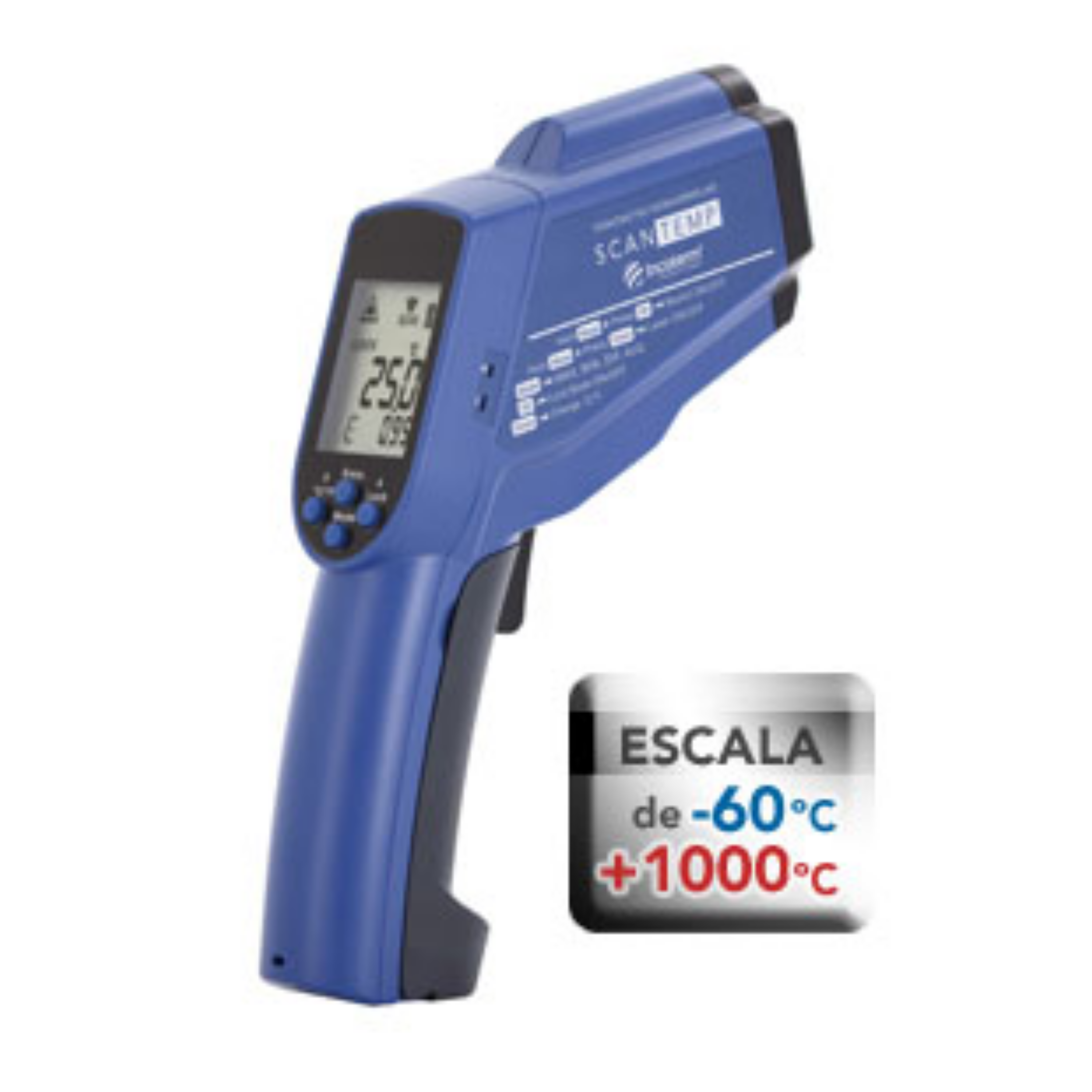 Termômetro Digital Infravermelho -60°C/+1000°C | INCOTERM ST-900