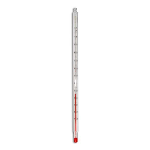 Termômetro Quimico Capilar Transparente  -10/+110:1°C | INCOTERM 5021