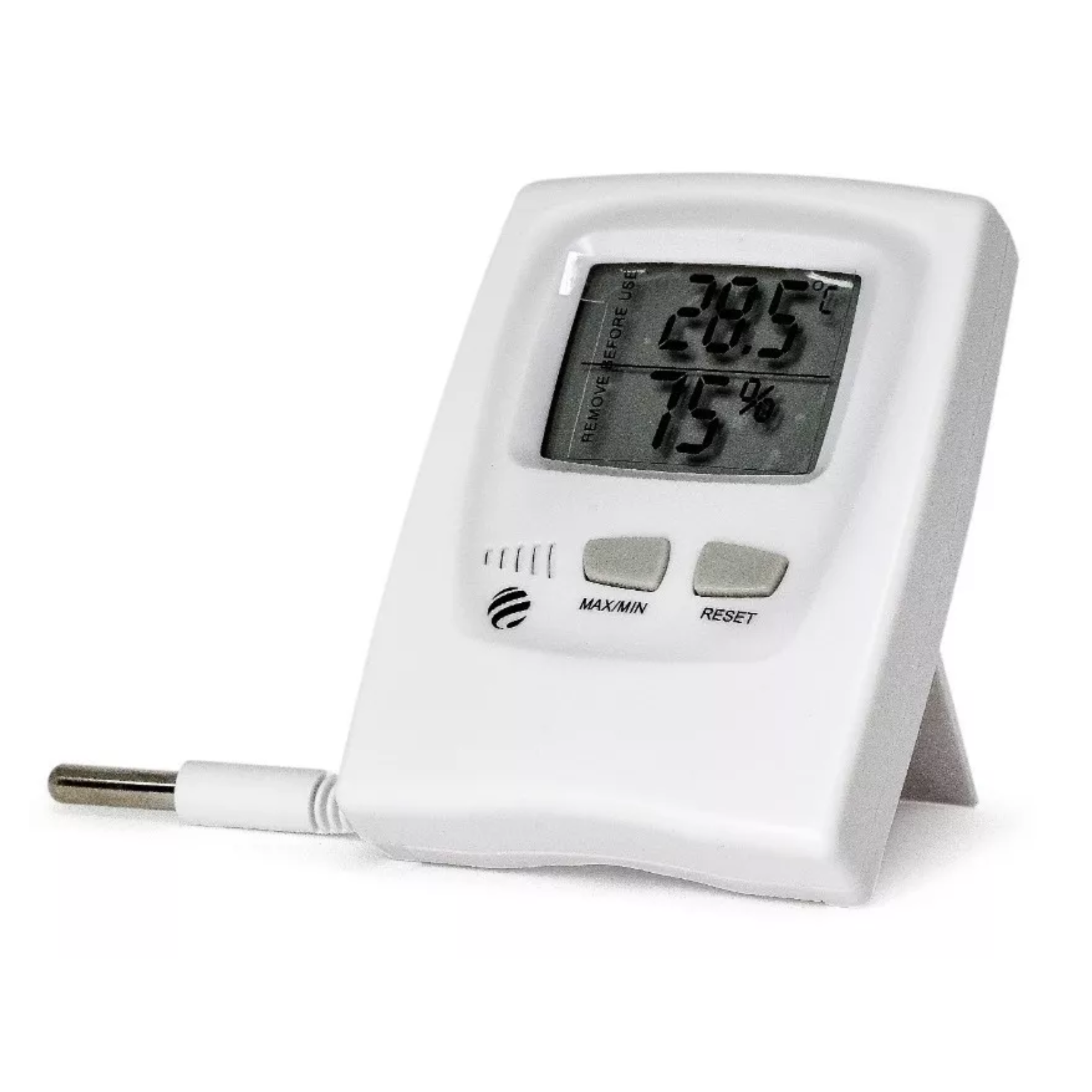 Termo-Higrômetro Digital Temperatura Interna/Externa e Umidade Interna | INCOTERM 7666.02.0.00 - Imagem 5