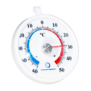 Termômetro Para Refrigeração Bimetálico -50/+50:1C | INCOTERM 5121.02.1.00