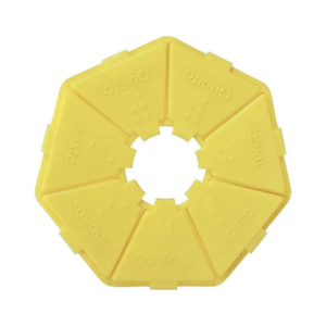 Porta Comprimidos Básico Amarelo | INCOTERM PC0030