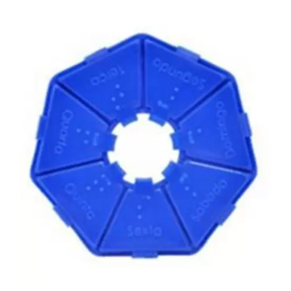 Porta Comprimidos Básico Azul | INCOTERM PC0028