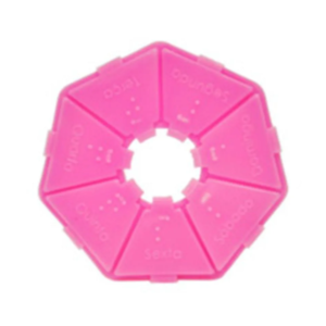 Porta Comprimidos Básico Pink | INCOTERM PC0026