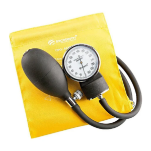 Esfigmomanômetro Aneróide Amarelo EA100 | INCOTERM 29826.01