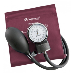 Esfigmomanômetro Aneróide Bordô EA100 | INCOTERM 29826.07