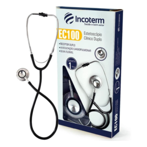 Estetoscópio Clínico Duplo EC100 | INCOTERM 29853.01.01