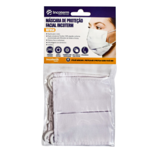 Máscara de Proteção Facial MF050 Branca | INCOTERM S-DIV-0026