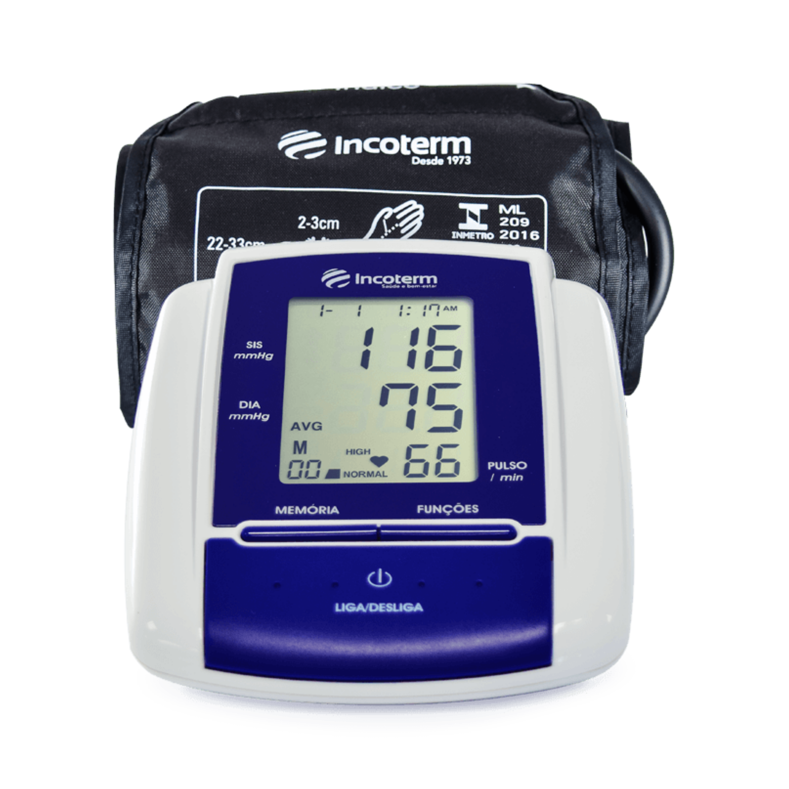 Medidor de Pressão Digital de Braço MB050 | INCOTERM S-ESF-0400.00