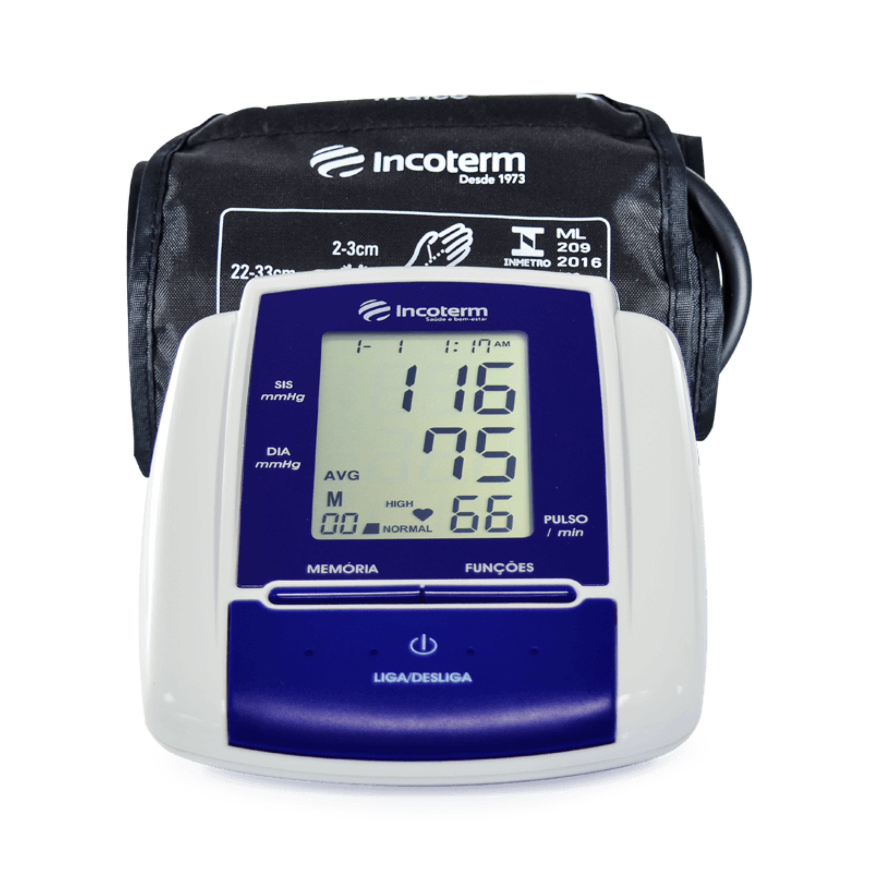 Medidor de Pressão Digital de Braço MB050 | INCOTERM S-ESF-0400.00