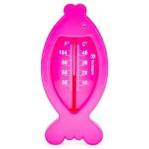Termômetro Para Banho em Formato de Peixe Rosa | INCOTERM A-PLA-0006.00