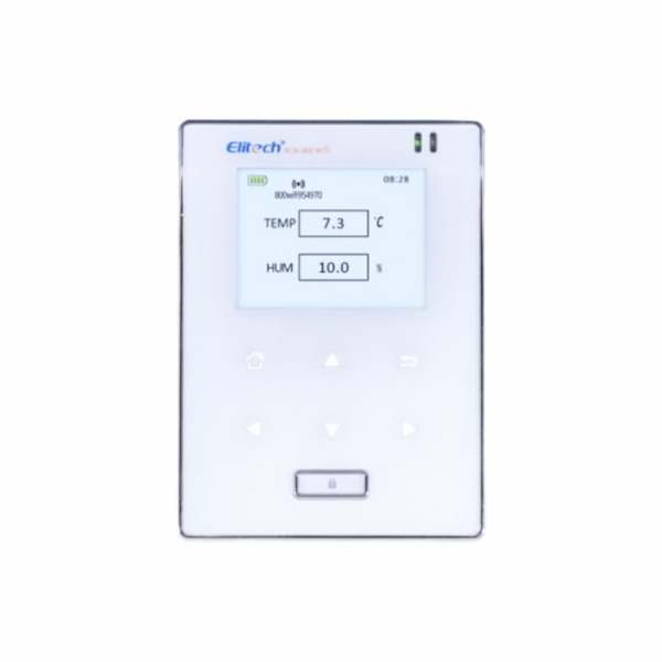 Datalogger Temperatura e Umidade (-40 A 80°C / 10-95%UR) WIFI RCW-800W | ELITECH