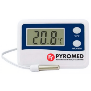 Termômetro Digital Máxima e Mínima com Cabo 2m | PYROMED