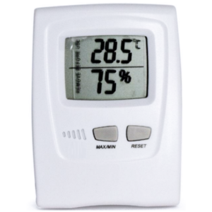 Termo-higrômetro Digital Temperatura Interna/Externa e Umidade Interna | PYROMED