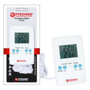 Termômetro de Temperatura Máxima e Mínima (IN/OUT) | PYROMED
