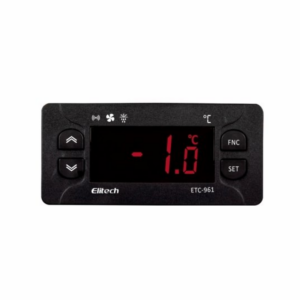 Controlador Digital de Temp. para Refrig. 1 Saída e 1 Sensor ETC-961C | ELITECH
