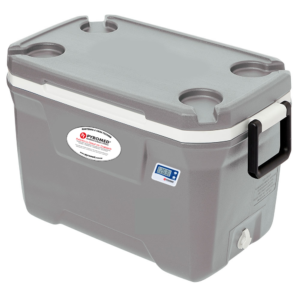 Caixa Térmica 49,2L Silver Ash com Termômetro | PYROMED – COLEMAN