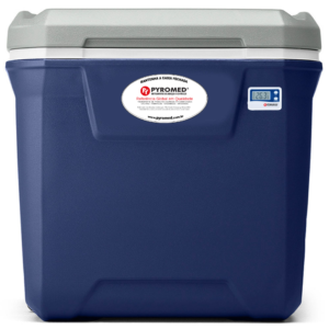 Caixa Térmica com Rodas 61,5L Lakeside com Termômetro | PYROMED – COLEMAN