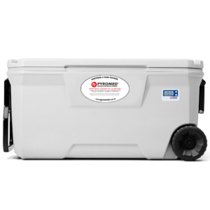 Caixa Térmica com Rodas 94,6L Marine com Termômetro | PYROMED – COLEMAN