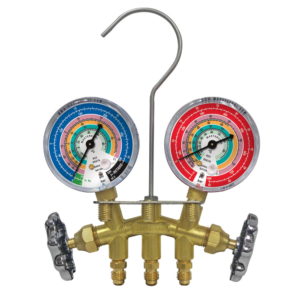 Manifold STD R134A/22/12/404 Com Mangueira 90cm (36'') 1/4''SAE | MASTERCOOL