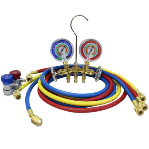 Manifold Analógico Gás R134A Automotivo Mangueira 180cm | MASTERCOOL