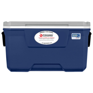 Caixa Térmica 66,2L Lakeside com Termômetro | PYROMED - COLEMAN