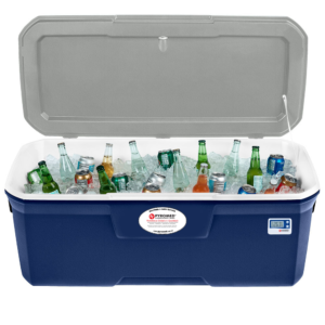 Caixa Térmica 142L Lakeside com Termômetro | PYROMED – COLEMAN