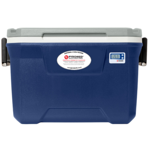 Caixa Térmica 49,2L Lakeside com Termômetro | PYROMED - COLEMAN