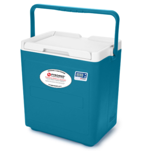 Caixa Térmica 18,9L Empilhável Deep Ocean com Termômetro | PYROMED - COLEMAN