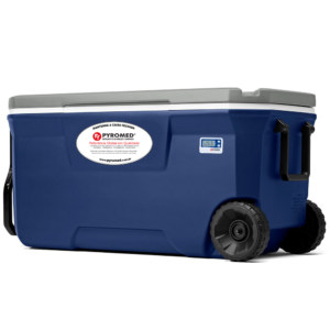 Caixa Térmica com Rodas 94,6L Lakeside com Termômetro | PYROMED – COLEMAN