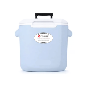 Caixa Térmica Chiller com Rodas 26,4L Azul | PYROMED - COLEMAN