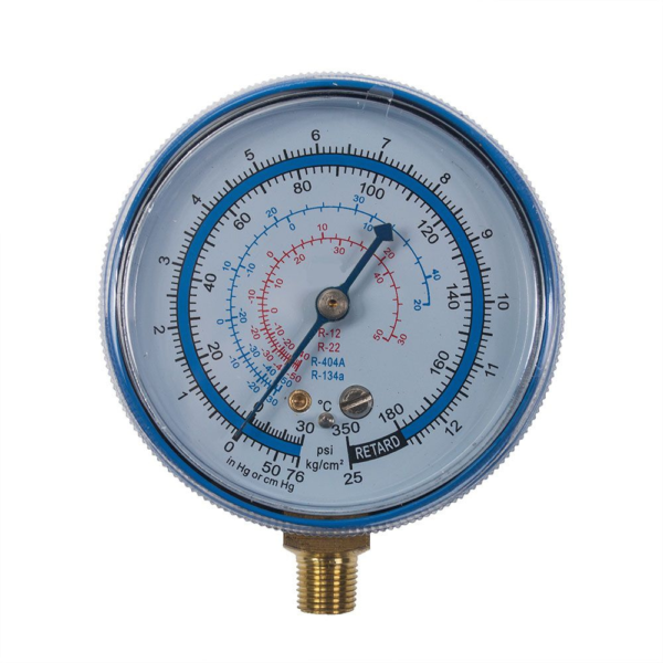 Manômetro de Baixa Pressão R12/R22/R134A/R404A | ECOTOOLS