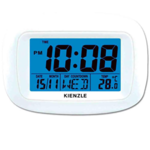 Relógio Despertador Digital Dig Maxx c/ Alarme/Calend/Temp | KIENZLE