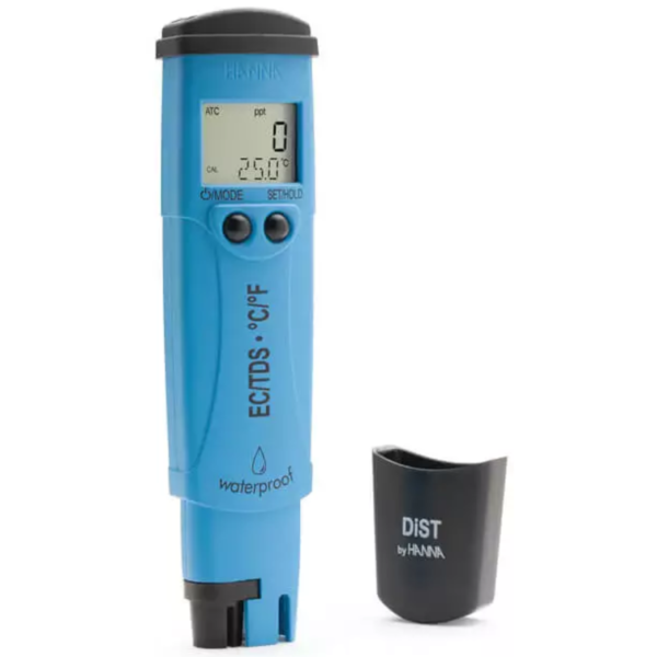 Medidor DiST®6 resistente à água EC, TDS, Temperatura | Hanna