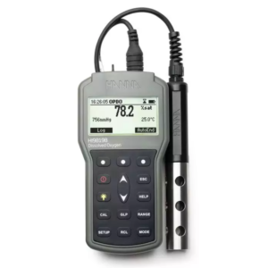 Medidor Óptico Portátil Profissional À Prova d’Água de Oxigênio Dissolvido | Hanna