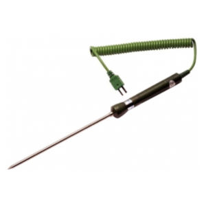 Sonda Termopar Tipo K Com Haste Para Penetração | PYROMED®