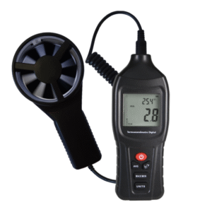 Termo-Anemômetro Digital Com Medição da Vazão de Ar | PYROMED®