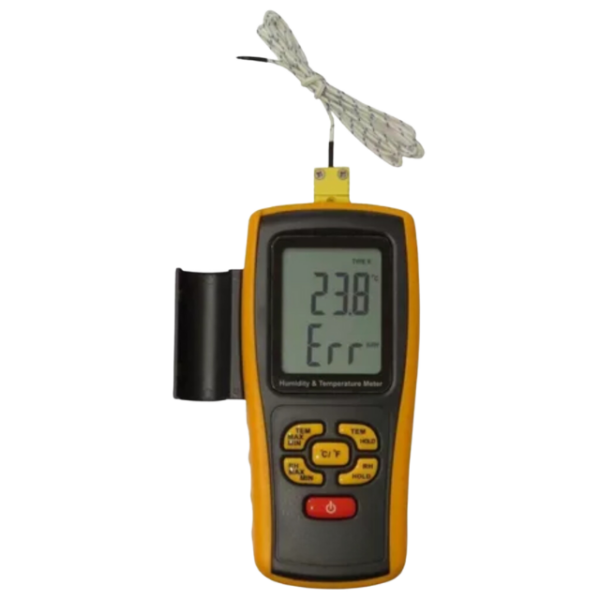 Termo-Higrômetro Digital Temperatura e Umidade Interna e Externa Com Entrada Para Termopar | PYROMED® - Imagem 2