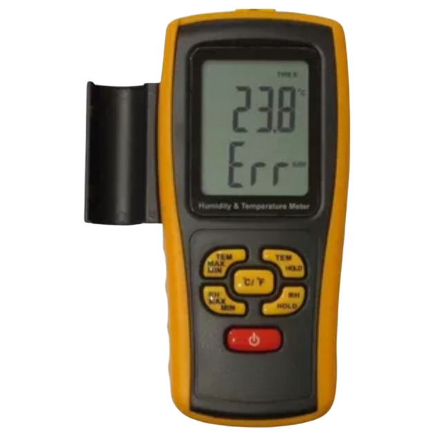 Termo-Higrômetro Digital Temperatura e Umidade Interna e Externa Com Entrada Para Termopar | PYROMED®
